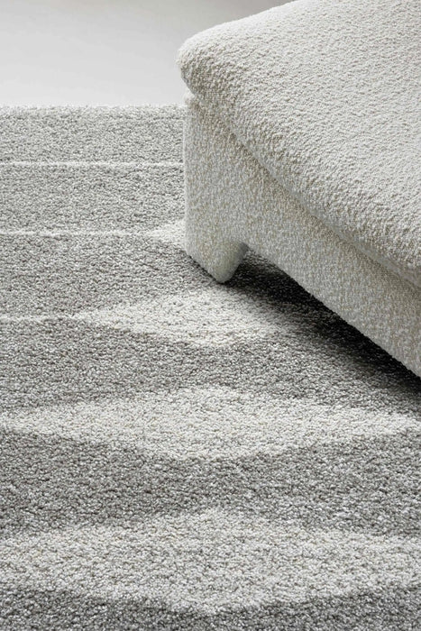 Mastercraft mehari 23352 5262 Grey Living Room Shaggy Rug.