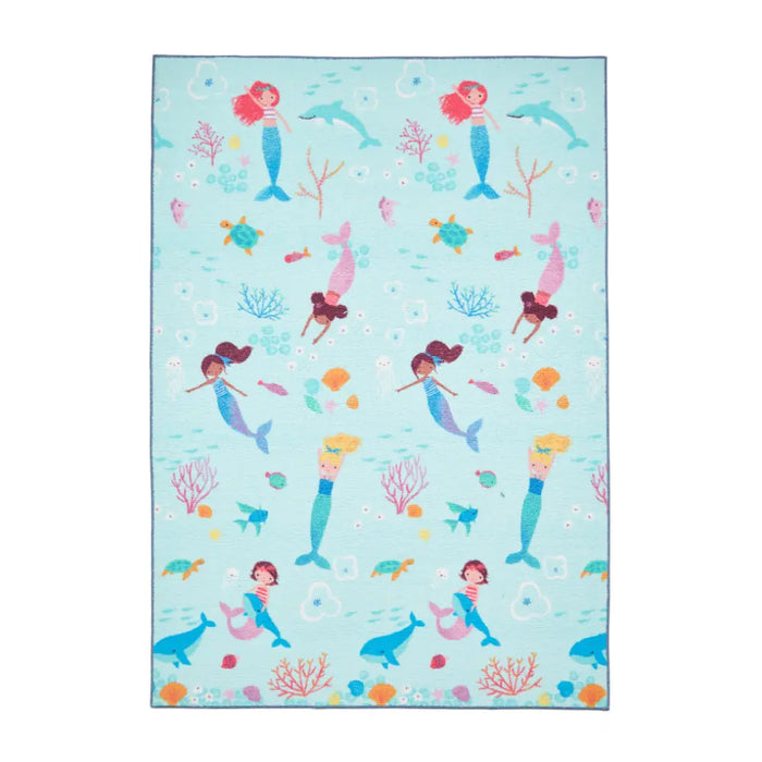 Catherine Lansfield  Mermaid Blue Rug