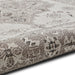 Think Rugs miami 19517 grey beige Grey, Beige Living Room Flat Weave Rug.