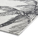 Think Rugs miami a444 cream black Black, Cream Living Room Flat Weave Rug.
