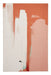 Think Rugs michelle collins ab0156 terra ivory Orange Living Room Flat Weave Rug.
