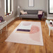 Think Rugs michelle collins ab0157 rose Pink Living Room Flat Weave Rug.