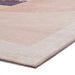 Think Rugs michelle collins ab0157 rose Pink Living Room Flat Weave Rug.