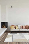 Mastercraft milano mastercraft 046 0002 6191 Grey, Beige, Ivory, Multicoloured Living Room  Rug.