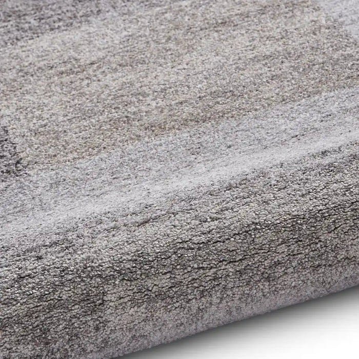 Think Rugs milano think 20623 beige Grey, Beige Living Room Geometric Rug.