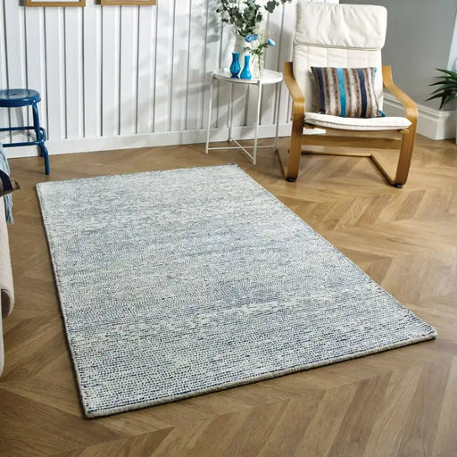 Oriental Weavers milano blue Blue Living Room Wool Rug.