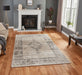 Think Rugs milano think n9695 beige Beige Living Room Geometric Rug.