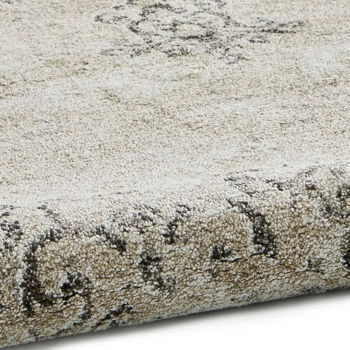 Think Rugs milano think n9695 beige Beige Living Room Geometric Rug.