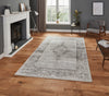 Think Rugs milano think n9695 grey Grey Living Room Geometric Rug.
