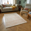 Oriental Weavers milano terra Orange Living Room Wool Rug.