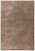 Asiatic milo mink Brown Living Room Shaggy Rug.