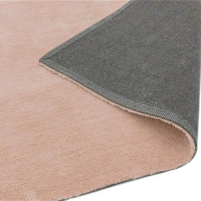 Asiatic milo pink Pink Living Room Shaggy Rug.