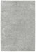 Asiatic milo silver Grey Living Room Shaggy Rug.