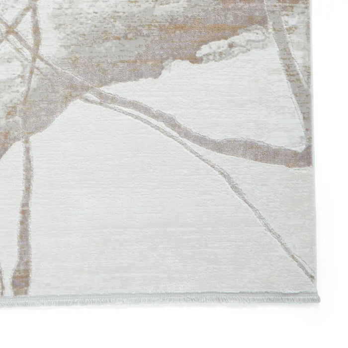 Mirage MR26 Cream Modern Abstract Rug