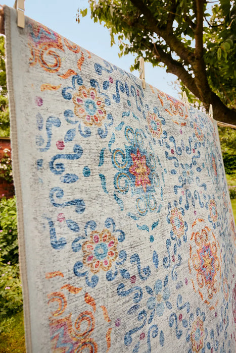 Hug Rug Eco-Washable Modern Damask