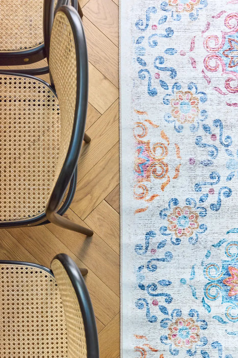 Hug Rug Eco-Washable Modern Damask