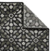 Oriental Weavers monaco ow mosaic Grey, Black Bedroom   Rug.