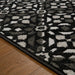 Oriental Weavers monaco ow mosaic Grey, Black Bedroom   Rug.