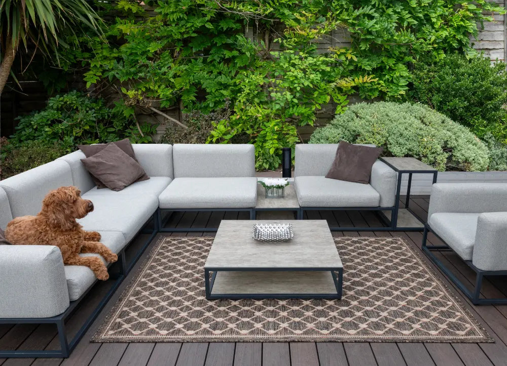 SUMAC Indoor Outdoor SUM105 Brown Rug