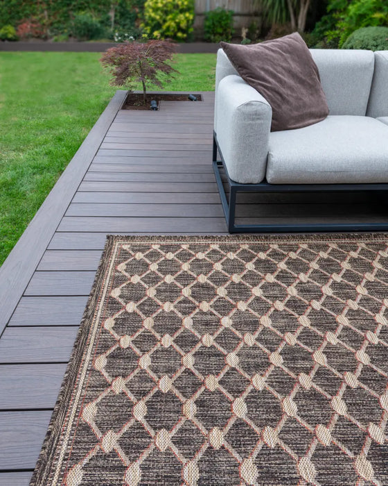 SUMAC Indoor Outdoor SUM105 Brown Rug