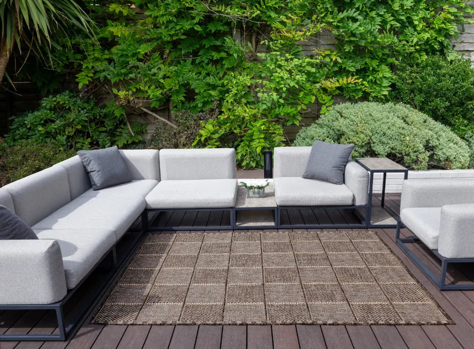 SUMAC Indoor Outdoor SUM104 Mocha Rug
