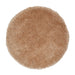Think Rugs montana beige Beige Living Room Shaggy Rug.