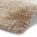 Think Rugs montana beige Beige Living Room Shaggy Rug.