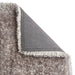 Think Rugs montana silver Grey Living Room Shaggy Rug.