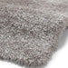 Think Rugs montana silver Grey Living Room Shaggy Rug.