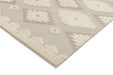 Asiatic monty mn02 natural cream tribal Multicoloured, Cream Living Room Geometric Rug.