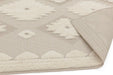 Asiatic monty mn02 natural cream tribal Multicoloured, Cream Living Room Geometric Rug.