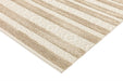 Asiatic monty mn04 natural cream stripe Beige, Ivory, Cream Living Room Geometric Rug.