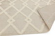 Asiatic monty mn07 beige cream diamond Beige, Ivory, Cream Living Room Geometric Rug.