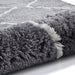 Think Rugs morocco think 3742 grey cream Grey Living Room Geometric Rug.