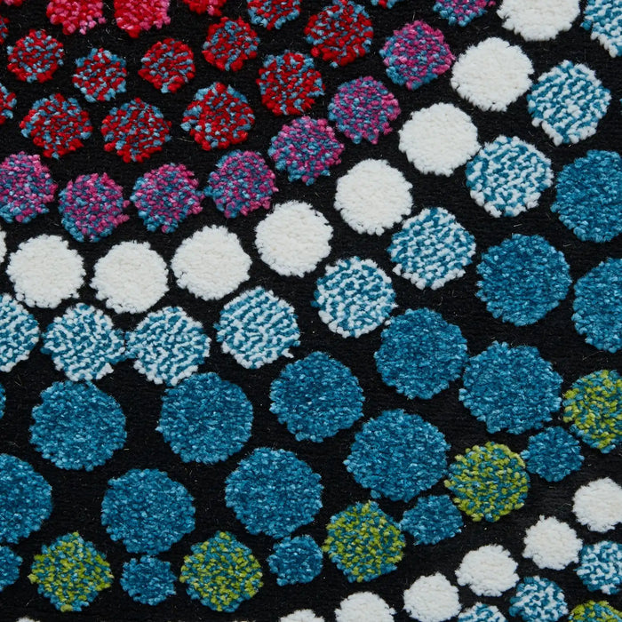 Think Rugs mosaic 22844 multi Multicoloured Living Room Geometric Rug.