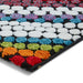 Think Rugs mosaic 22844 multi Multicoloured Living Room Geometric Rug.