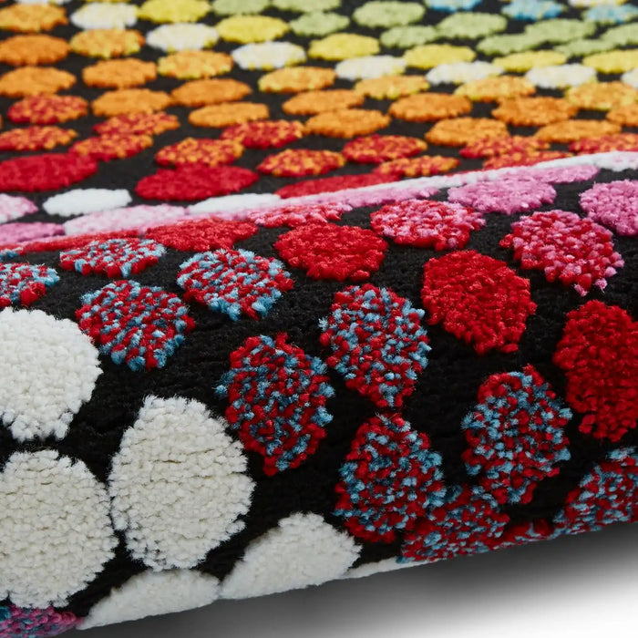 Think Rugs mosaic 22844 multi Multicoloured Living Room Geometric Rug.