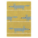 Scion scion hand tufted mr fox mustard 25306 Yellow Living Room Wool Rug.