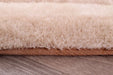 URCO 3d carved mumbai natural Brown, Beige Living Room Geometric Rug.