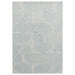 Asiatic muse mu02 blue swirl Blue Living Room Geometric Rug.