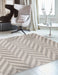 Asiatic muse mu07 grey chevron Grey Living Room Geometric Rug.