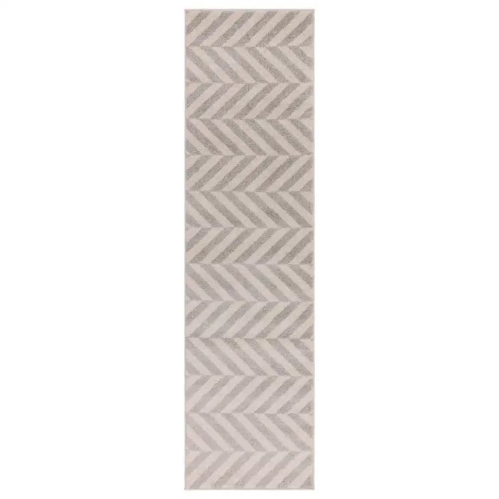 Asiatic muse mu07 grey chevron Grey Living Room Geometric Rug.