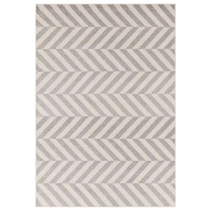 Asiatic muse mu07 grey chevron Grey Living Room Geometric Rug.