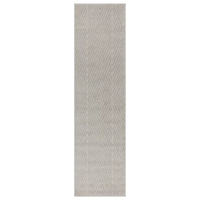 Asiatic muse mu09 grey linear Grey Living Room Geometric Rug.