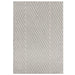 Asiatic muse mu09 grey linear Grey Living Room Geometric Rug.
