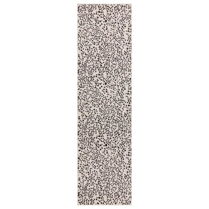 Asiatic muse mu11 black spotty Black, Cream Living Room Geometric Rug.