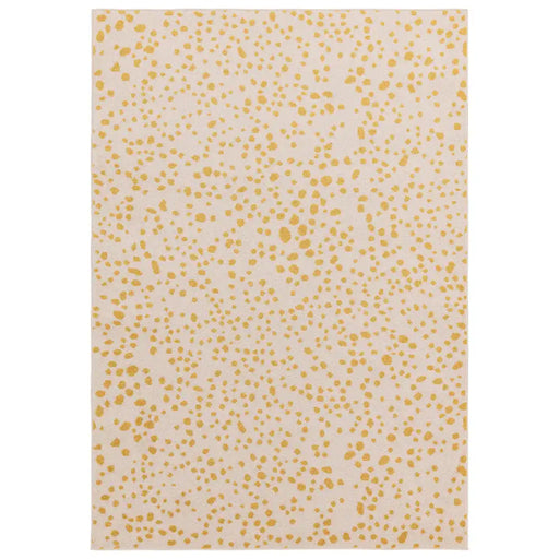 Asiatic muse mu12 yellow spotty Yellow Living Room Geometric Rug.
