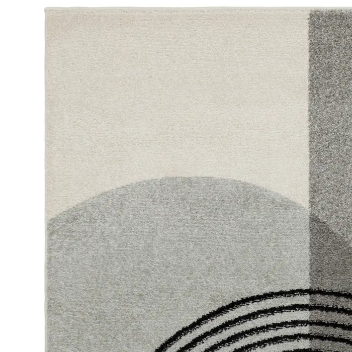 Asiatic muse mu14 grey retro Grey Living Room Geometric Rug.