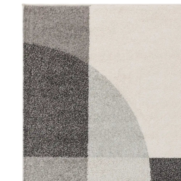 Asiatic muse mu20 grey art deco Grey Living Room Geometric Rug.