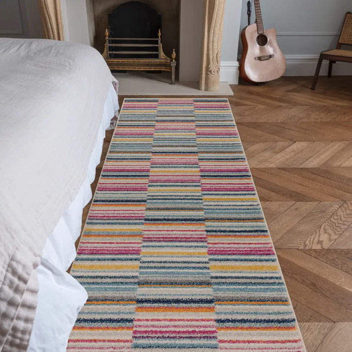 Muse MU06 Multi Stripe Rug